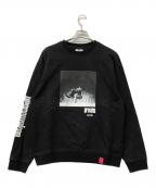 OAMC×provokeオーエーエムシー×プロヴォーク）の古着「スウェット Crewneck」｜ブラック×ホワイト