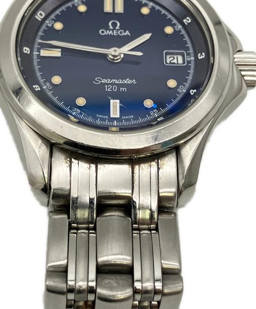 OMEGA（オメガ）OMEGA (オメガ) リストウォッチ SEAMASTER 120m  ネイビー×シルバーの古着・服飾アイテム