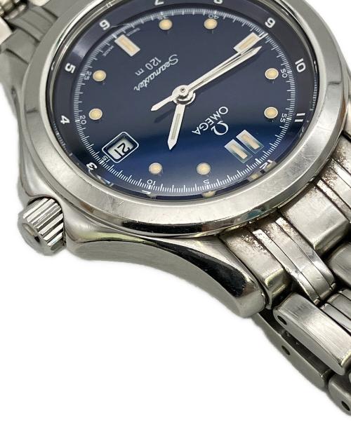 OMEGA（オメガ）OMEGA (オメガ) リストウォッチ SEAMASTER 120m  ネイビー×シルバーの古着・服飾アイテム