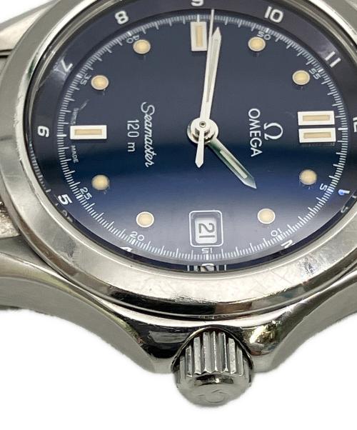 OMEGA（オメガ）OMEGA (オメガ) リストウォッチ SEAMASTER 120m  ネイビー×シルバーの古着・服飾アイテム