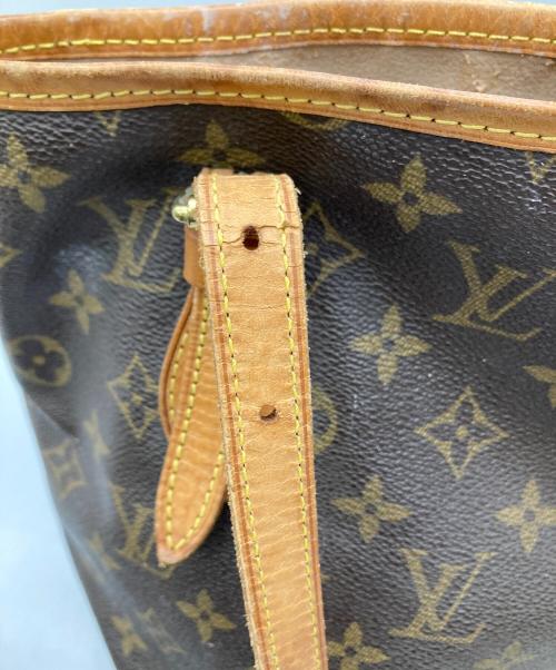 LOUIS VUITTON（ルイ ヴィトン）LOUIS VUITTON (ルイ ヴィトン) ショルダーバッグ モノグラム M42238 バケットPM ブラウンの古着・服飾アイテム