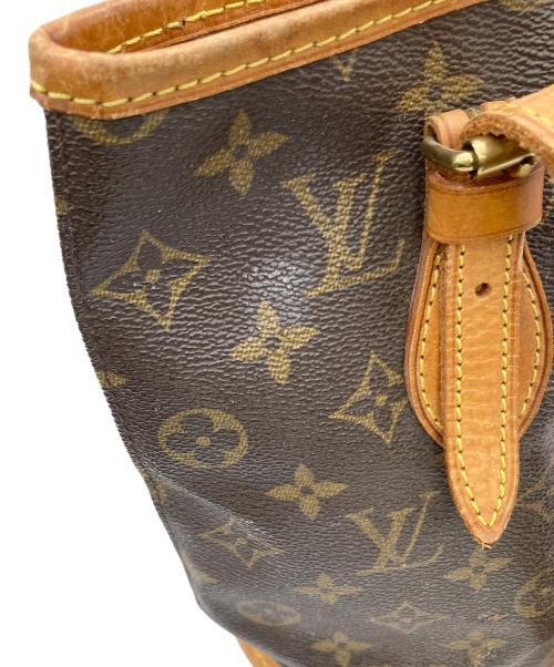 LOUIS VUITTON（ルイ ヴィトン）LOUIS VUITTON (ルイ ヴィトン) ショルダーバッグ モノグラム M42238 バケットPM ブラウンの古着・服飾アイテム