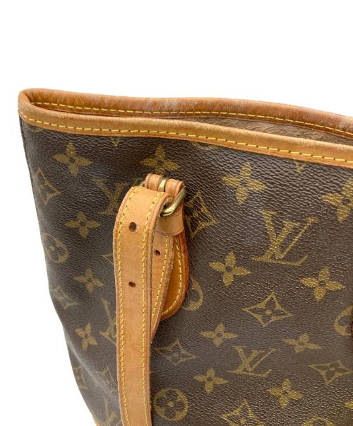 LOUIS VUITTON（ルイ ヴィトン）LOUIS VUITTON (ルイ ヴィトン) ショルダーバッグ モノグラム M42238 バケットPM ブラウンの古着・服飾アイテム
