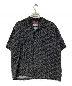 中古・古着通販】GAKKIN (ガッキン) JACQUARD LOTUS LEAVES S／S SHIRT