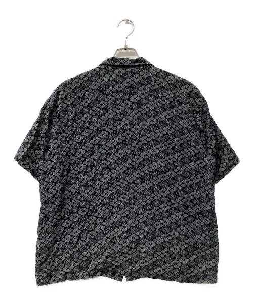 BUDSPOOL（バッズプール）BUDSPOOL (バッズプール) Gakkin (ガッキン) アロハシャツ オープンカラーシャツ ブラック サイズ:Lの古着・服飾アイテム