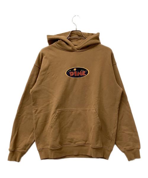Dime（ダイム）Dime (ダイム) プルオーバーパーカー VILLE HOODIE ブラウン サイズ:Mの古着・服飾アイテム