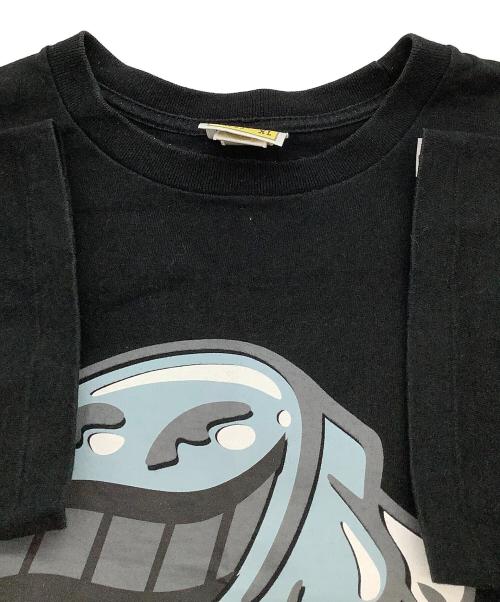 BAPE BY A BATHING APE（ベイプバイアベイシングエイプ）BAPE BY A BATHING APE (ベイプバイアベイシングエイプ) 半袖Tシャツ グラフィックプリントTシャツ ブラック サイズ:XLの古着・服飾アイテム