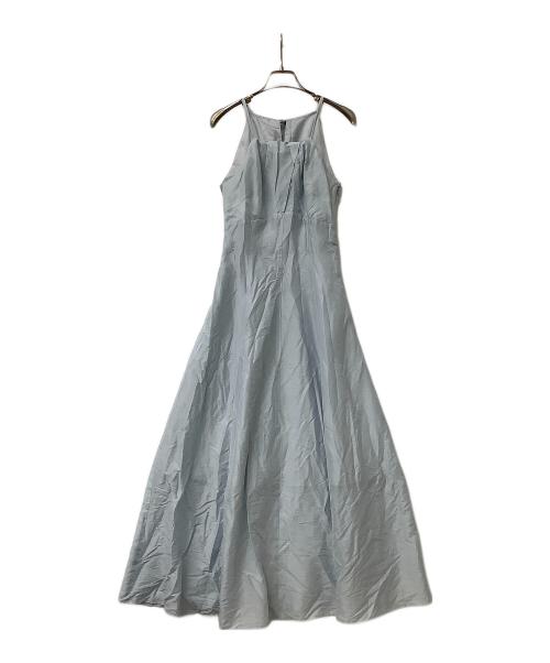 Snidel（スナイデル）Snidel (スナイデル) ワンピース スラブニットセットシアーワンピース スカイブルーの古着・服飾アイテム