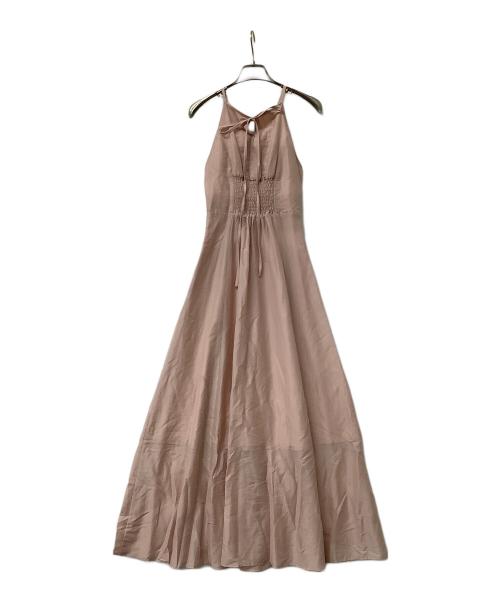 Snidel（スナイデル）Snidel (スナイデル) ワンピース スラブニットセットシアーワンピース ピンクの古着・服飾アイテム