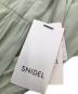 中古・古着 Snidel (スナイデル) ロングスカート プリーツティアードナロースカート グリーン：10000円