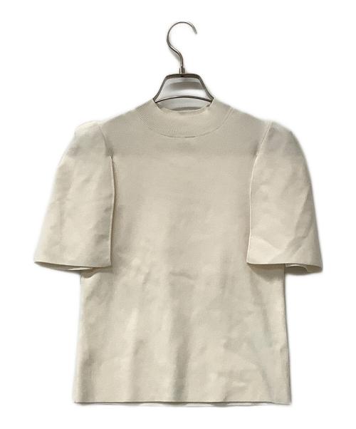 Snidel（スナイデル）Snidel (スナイデル) 薄手ニット ケープスリーブニットプルオーバー アイボリー サイズ:Fの古着・服飾アイテム