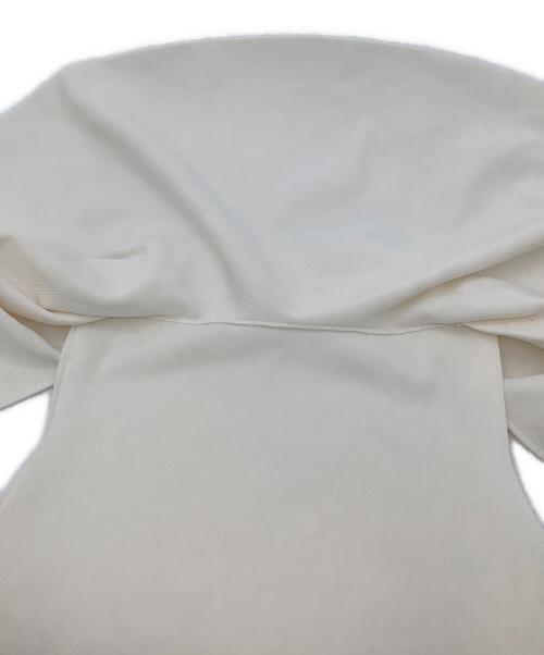 Snidel（スナイデル）Snidel (スナイデル) 薄手ニット ケープスリーブニットプルオーバー アイボリー サイズ:Fの古着・服飾アイテム