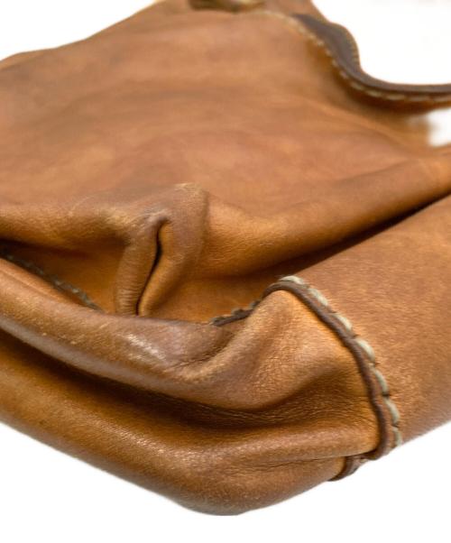 Herz（ヘルツ）Herz (ヘルツ) ボディバッグ レザー ブラウンの古着・服飾アイテム