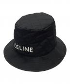 CELINEセリーヌ）の古着「ハット キルティング ロゴ バケットハット」