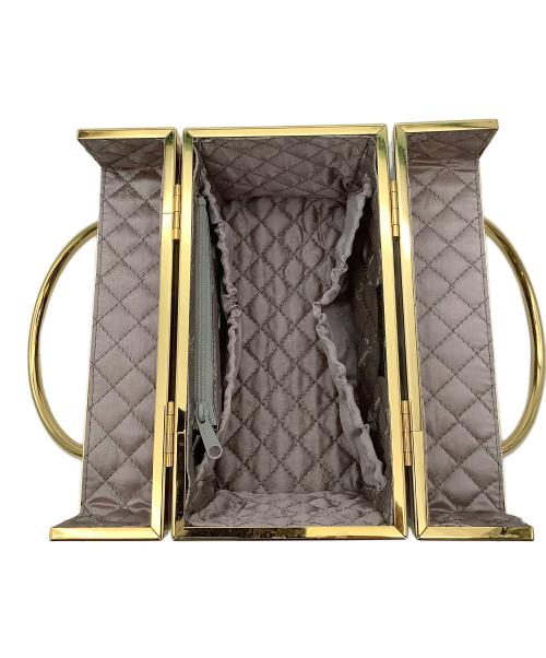 Bolsa Sovelana（ボルサソベラナ）Bolsa Sovelana (ボルサソベラナ) バニティバッグ バラ柄パーティバッグ アイボリー×レッドの古着・服飾アイテム