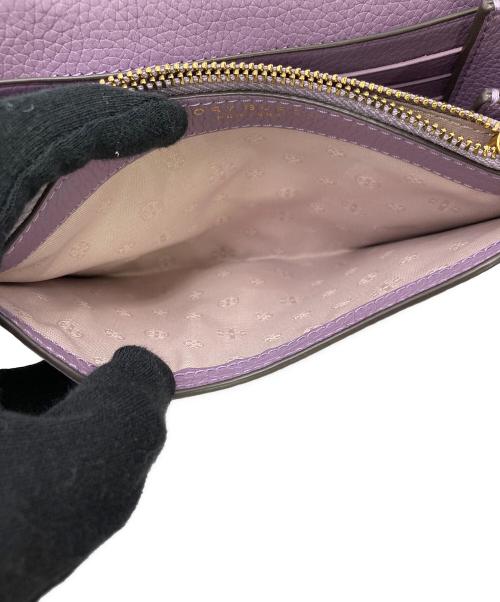 TORY BURCH（トリーバーチ）TORY BURCH (トリーバーチ) ﾁｪｰﾝショルダーバッグ パープル×ゴールドの古着・服飾アイテム