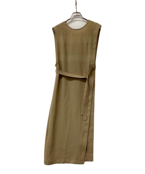 RAY BEAMS（レイ ビームス）RAY BEAMS (レイ ビームス) ノースリーブワンピース サイドオープンジレワンピース オリーブ サイズ:ONE SIZEの古着・服飾アイテム