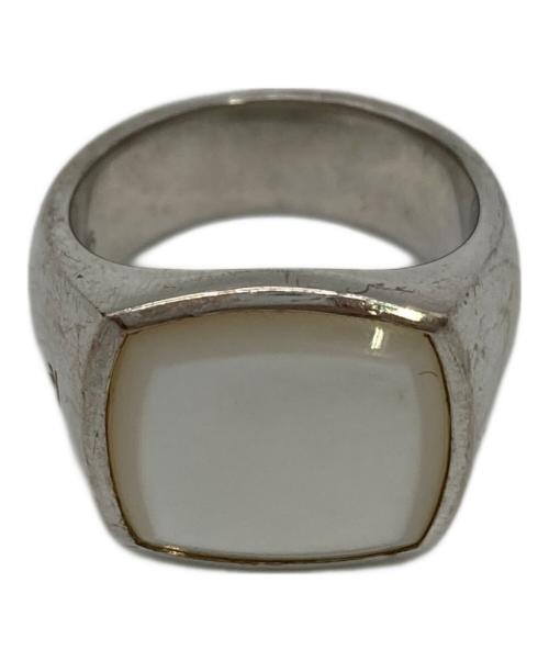 TOM WOOD（トムウッド）TOM WOOD (トムウッド) リング Cushion White MOP サイズ:10号の古着・服飾アイテム