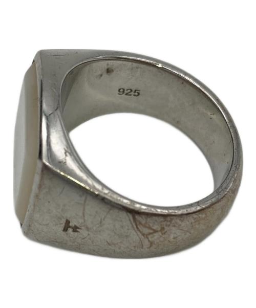 TOM WOOD（トムウッド）TOM WOOD (トムウッド) リング Cushion White MOP サイズ:10号の古着・服飾アイテム