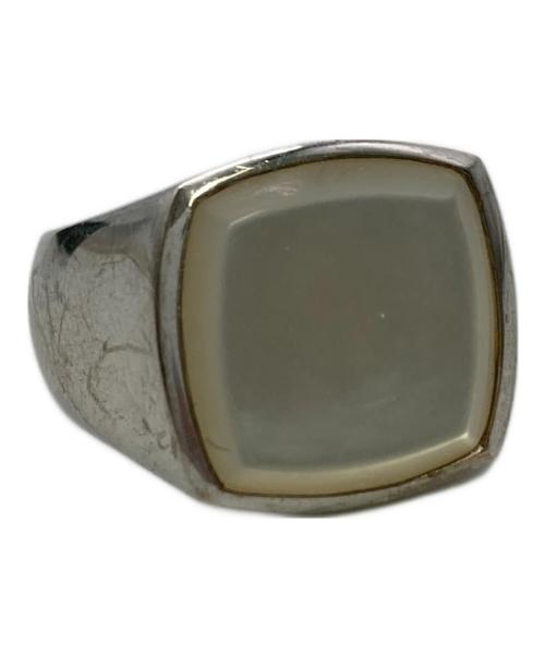 TOM WOOD（トムウッド）TOM WOOD (トムウッド) リング Cushion White MOP サイズ:10号の古着・服飾アイテム