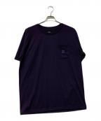 Needlesニードルズ）の古着「半袖Tシャツ パピヨン刺繍 IN210」｜パープル