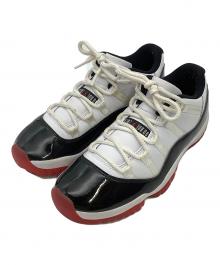 NIKE（ナイキ）の古着「スニーカー AIR JORDAN11 RETRO LOW」｜ホワイト×ブラック