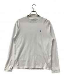 WIND AND SEA×MIYAGIHIDETAKA（ウィンダンシー×ミヤギヒデタカ）の古着「長袖Tシャツ バンダナロゴ長袖カットソー」｜ホワイト