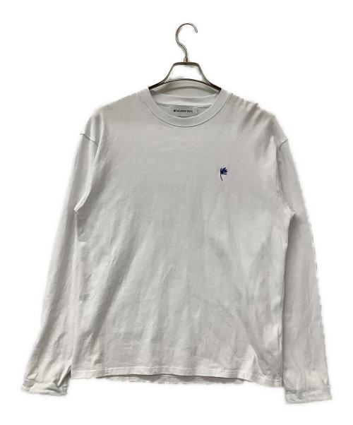 WIND AND SEA（ウィンダンシー）WIND AND SEA (ウィンダンシー) MIYAGIHIDETAKA (ミヤギヒデタカ) 長袖Tシャツ バンダナロゴ長袖カットソー ホワイト サイズ:Sの古着・服飾アイテム