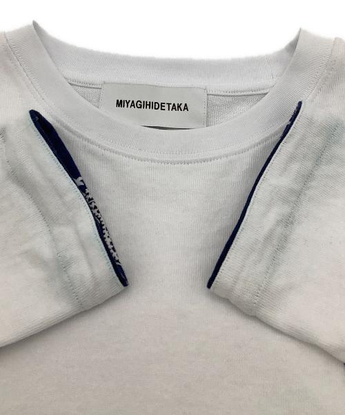 WIND AND SEA（ウィンダンシー）WIND AND SEA (ウィンダンシー) MIYAGIHIDETAKA (ミヤギヒデタカ) 長袖Tシャツ バンダナロゴ長袖カットソー ホワイト サイズ:Sの古着・服飾アイテム