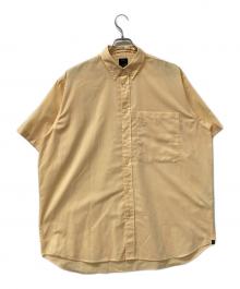 DAIWA PIER39（ダイワ ピア39）の古着「半袖シャツ TECH BUTTON DOWN SHIRTS BE-84024」｜オレンジ