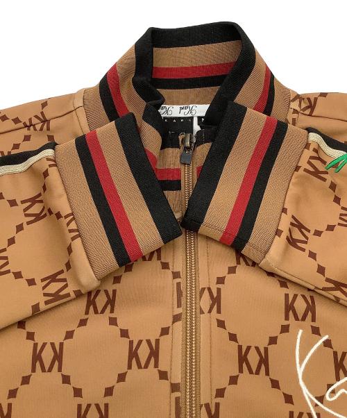 KARL KANI（カールカナイ）KARL KANI (カールカナイ) ジャージ セットアップジャージ モノグラム ブラウン サイズ:Mの古着・服飾アイテム