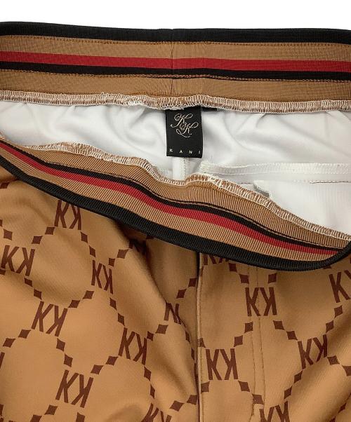 KARL KANI（カールカナイ）KARL KANI (カールカナイ) ジャージ セットアップジャージ モノグラム ブラウン サイズ:Mの古着・服飾アイテム