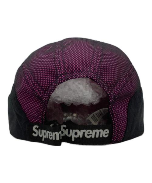 NIKE（ナイキ）NIKE (ナイキ) SUPREME (シュプリーム) キャップ TRAIL RUNNING HAT CAP ブラック×パープルの古着・服飾アイテム