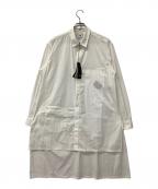 Y-3ワイスリー）の古着「ロングシャツ CLASSIC LONG SHIRT」｜ホワイト