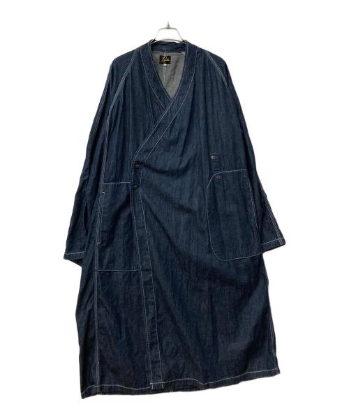 Needles（ニードルズ）Needles (ニードルズ) デニム作務衣コート ネイビー サイズ:Sの古着・服飾アイテム