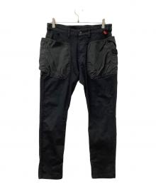 NANGA×HAKU（ナンガ×ハク）の古着「パンツ ハンズフリー ロークロッチ スキニー」｜ブラック