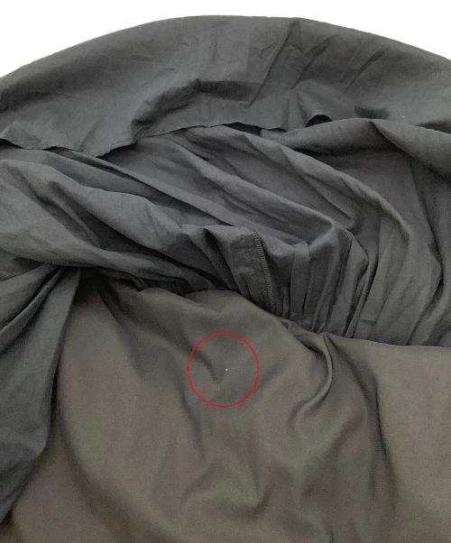 anuans（アニュアンス）anuans (アニュアンス) ノースリーブワンピース ノースリーブイレギュラーヘムドッキングニットワンピース ブラック サイズ:Sの古着・服飾アイテム