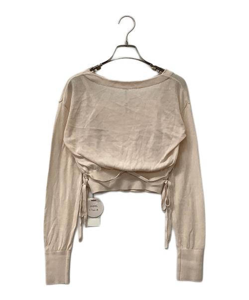 Snidel（スナイデル）Snidel (スナイデル) ニット Sustainableカシュクールプルオーバー ピンク サイズ:Fの古着・服飾アイテム