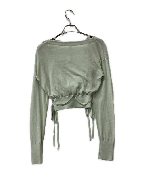 Snidel（スナイデル）Snidel (スナイデル) カシュクールプルオーバー グリーン サイズ:FREE 未使用品の古着・服飾アイテム