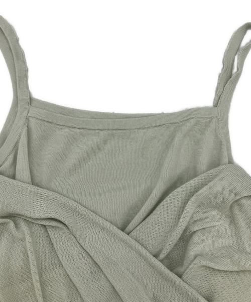 Snidel（スナイデル）Snidel (スナイデル) カシュクールプルオーバー グリーン サイズ:FREE 未使用品の古着・服飾アイテム