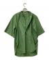 AURALEE (オーラリー) 半袖シャツ WASHED FINX TWILL HALF SLEEVED P/O SHIRT グリーン サイズ:1：5000円
