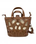 ZARAザラ）の古着「2WAYバッグ」｜ブラウン