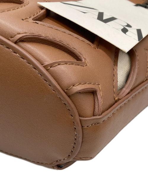 ZARA（ザラ）ZARA (ザラ) 2WAYバッグ ブラウンの古着・服飾アイテム