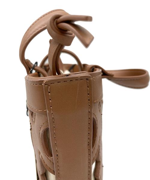 ZARA（ザラ）ZARA (ザラ) 2WAYバッグ ブラウンの古着・服飾アイテム