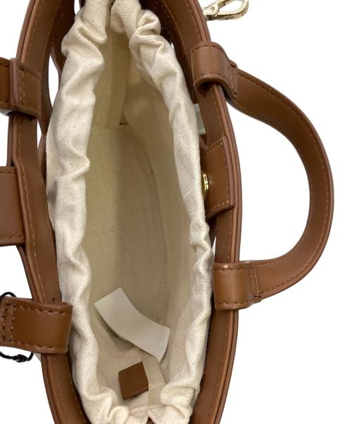 ZARA（ザラ）ZARA (ザラ) 2WAYバッグ ブラウンの古着・服飾アイテム