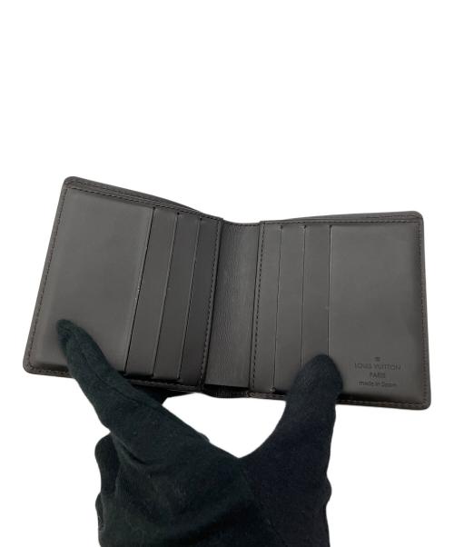 LOUIS VUITTON（ルイ ヴィトン）LOUIS VUITTON (ルイ ヴィトン) 2つ折り財布 モノグラム・グラセ ブラックの古着・服飾アイテム