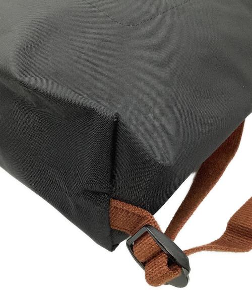 LONGCHAMP（ロンシャン）LONGCHAMP (ロンシャン) リュック Le Pliage ブラウン×ブラックの古着・服飾アイテム