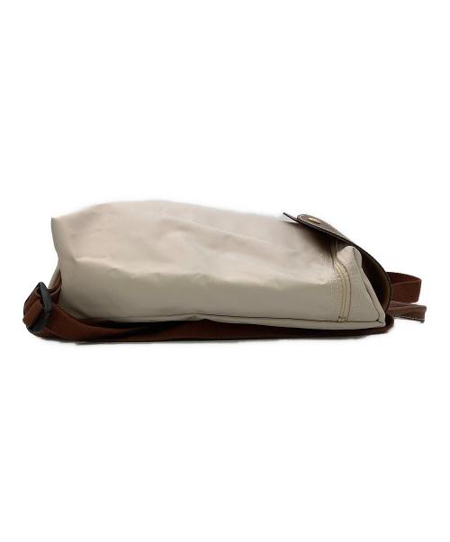 LONGCHAMP（ロンシャン）LONGCHAMP (ロンシャン) リュック Le Pliage ブラウン×ベージュの古着・服飾アイテム