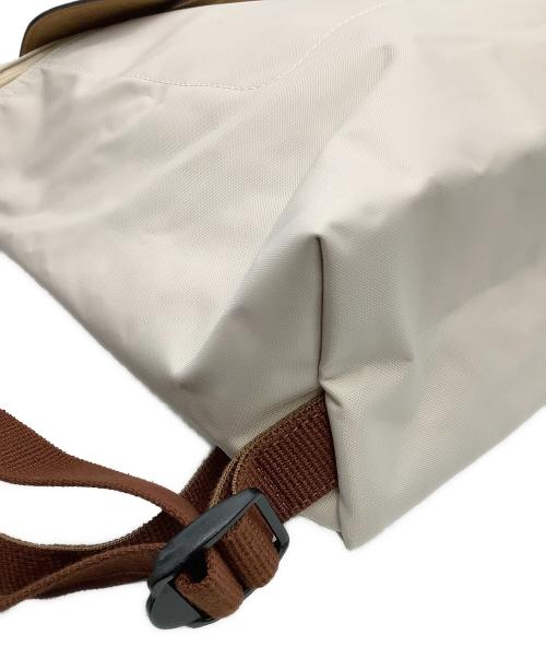 LONGCHAMP（ロンシャン）LONGCHAMP (ロンシャン) リュック Le Pliage ブラウン×ベージュの古着・服飾アイテム