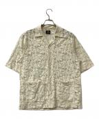 Needlesニードルズ）の古着「半袖シャツ レースカバナシャツ」｜ベージュ